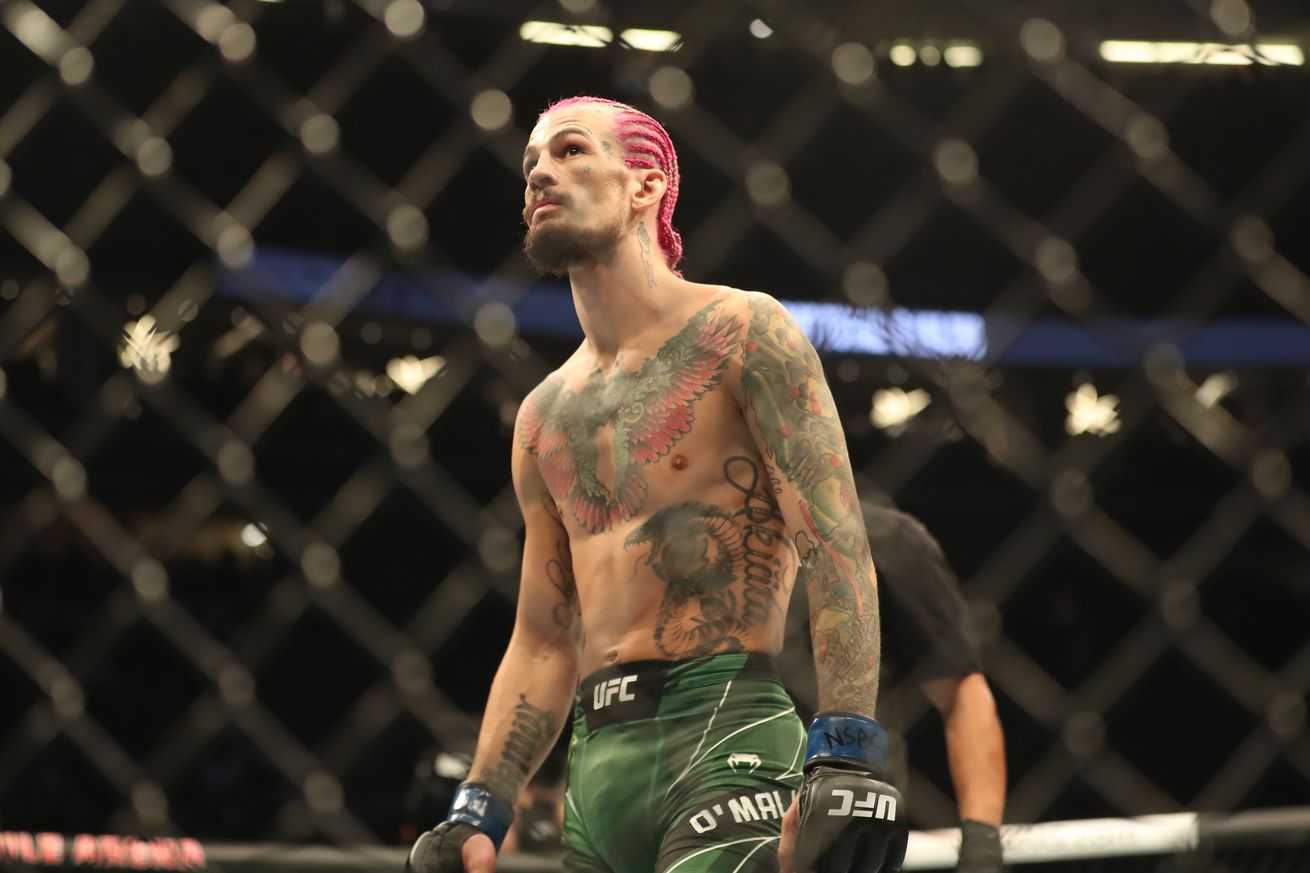 Sean O’Malley during his UFC 276 clash with Pedro Munhoz.