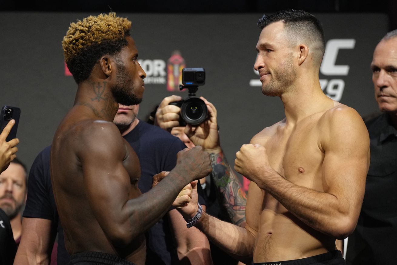 UFC 279 Ceremonial Weigh-in