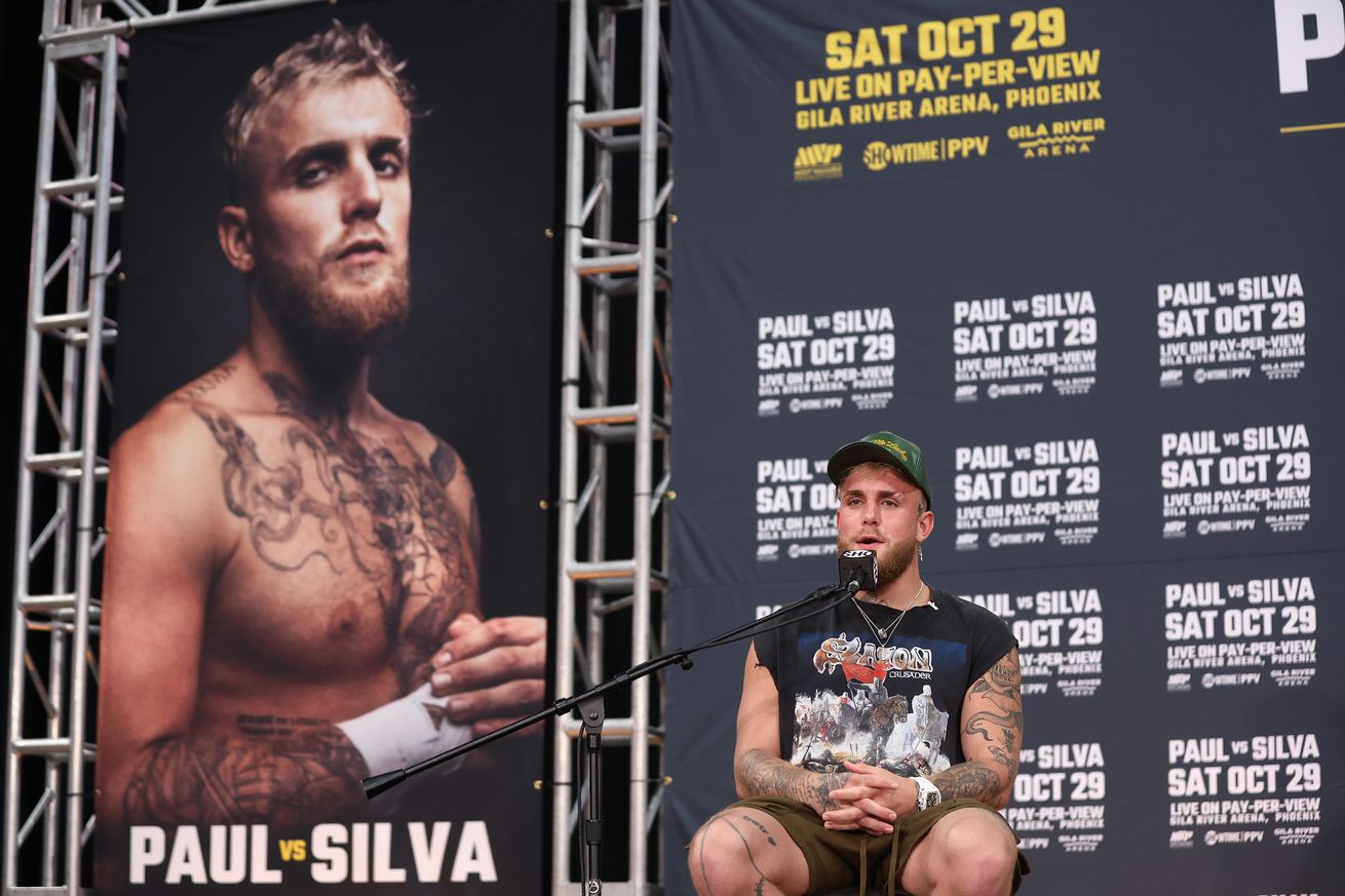 Jake Paul v Anderson Silva - Press Conference