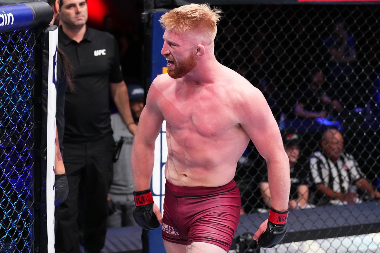 Bo Nickal at Contender Series on Sept. 27, 2022. 