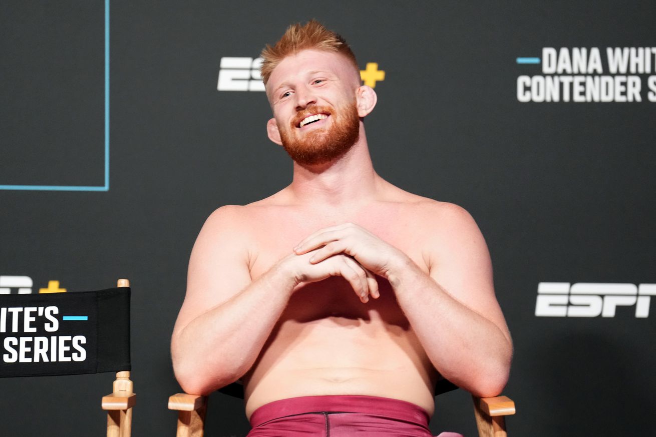 Bo Nickal gets his UFC contract after winning his week 10 Contender Series bout.