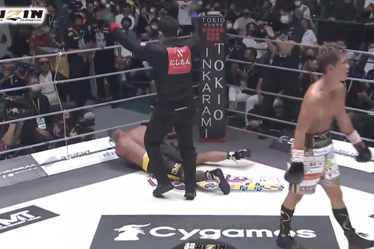Floyd Mayweather’s bodyguard Jizzy Mack loses by KO at Super Rizin.