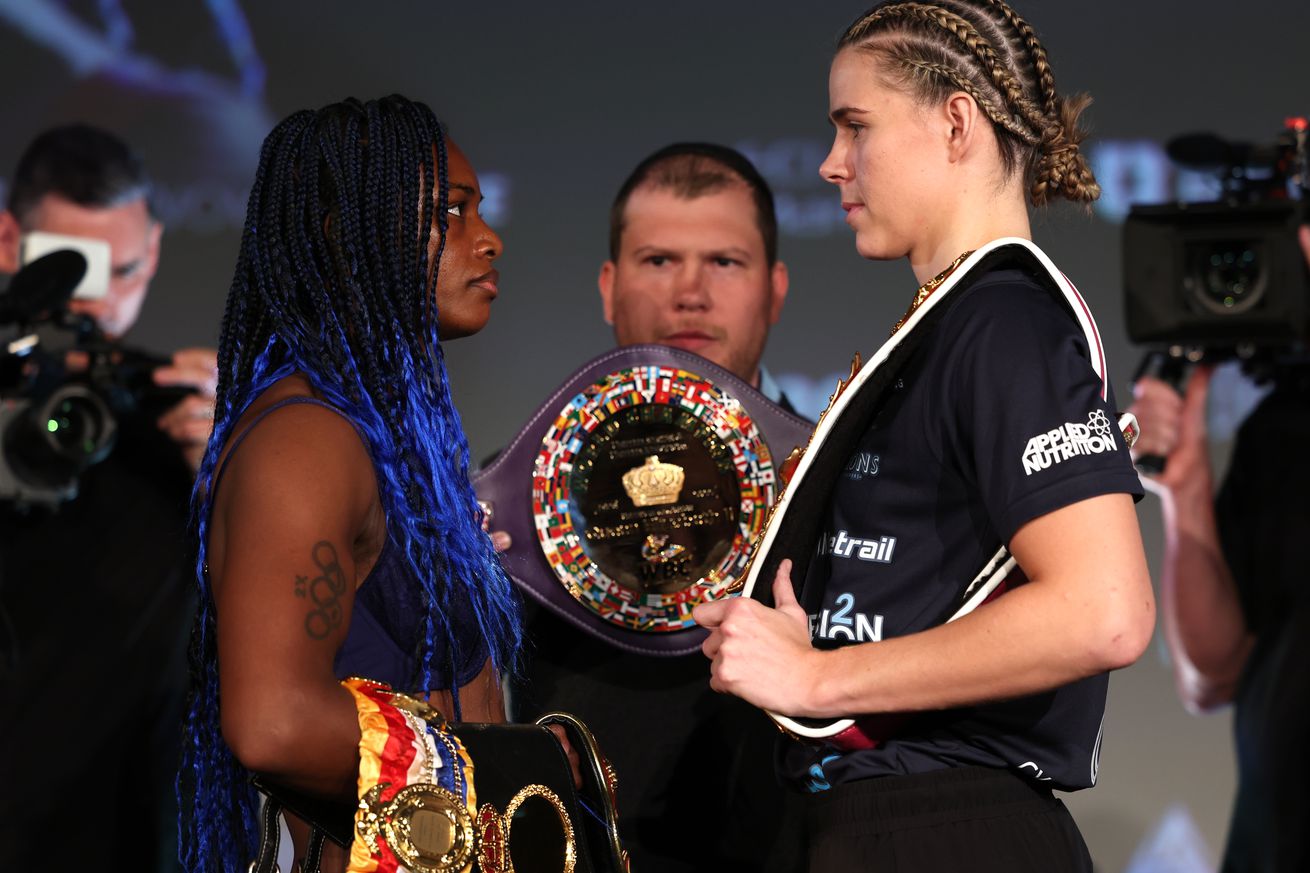 Claressa Shields v Savannah Marshall - Weigh-in