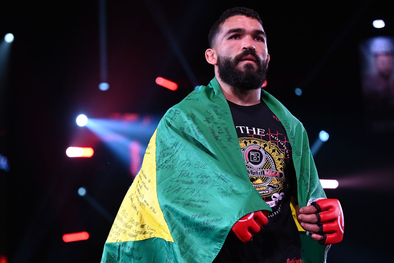 Patricio Pitbull when he fought AJ McKee at Bellator 263.