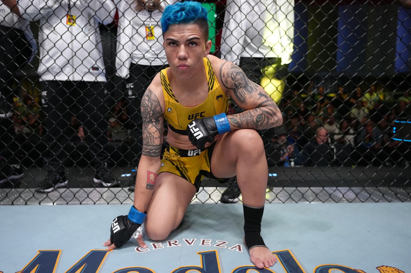 Jéssica Andrade at UFC Vegas 52 in April. 