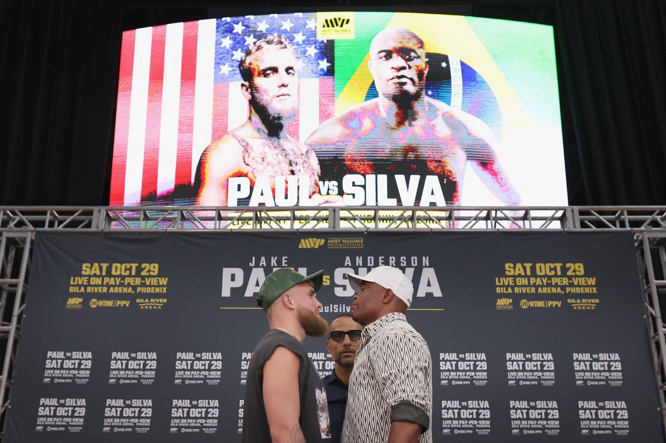 Jake Paul v Anderson Silva - Press Conference