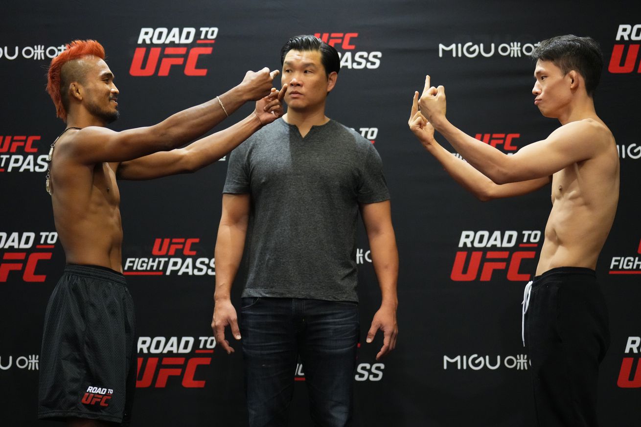 Road to UFC Weigh-in