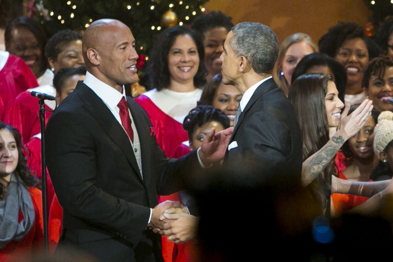 Obama Family Attends “Christmas In Washington” Performance