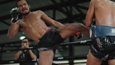 Topnoi Kiwram training at Bangtao Muay Thai &amp; MMA.