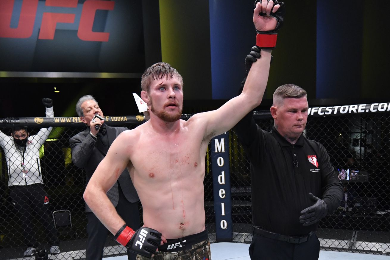 Bryce Mitchell at UFC Vegas 12. 