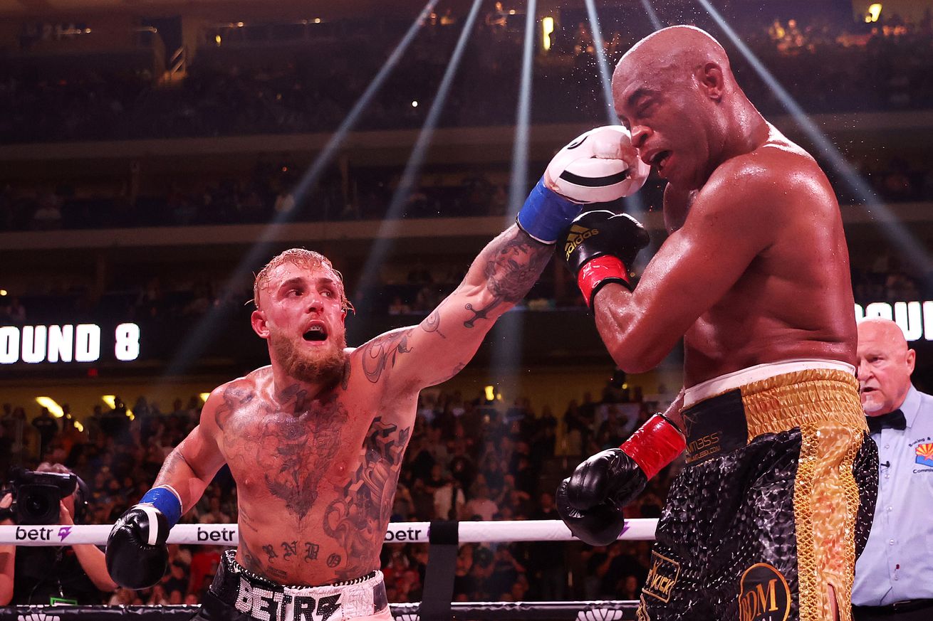 Jake Paul v Anderson Silva