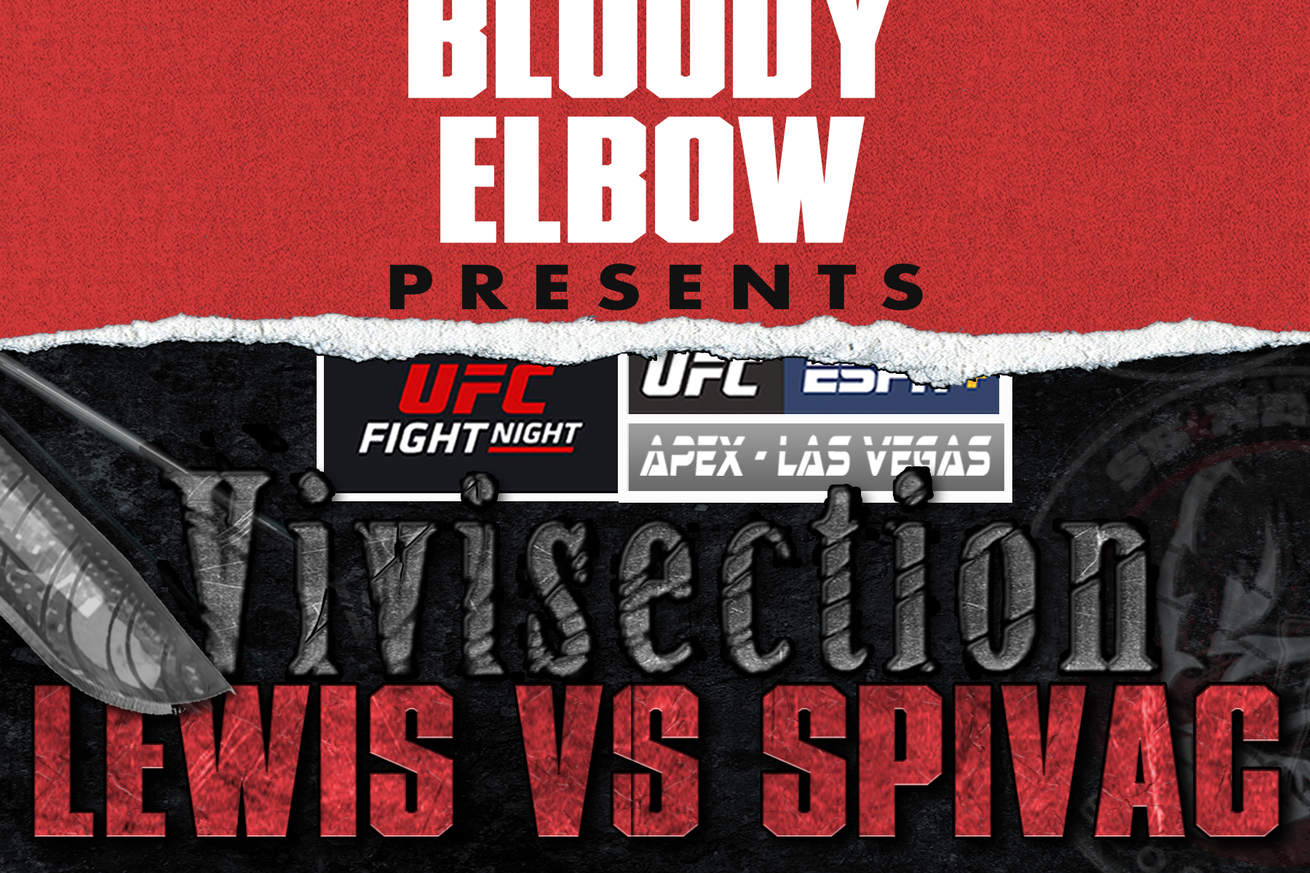 MMA VIVI, The MMA Vivisection, UFC Vegas 65, UFC Fight Night, UFC Odds, UFC Picks, UFC Analysis, UFC Predictions, UFC Preview, UFC Podcast, Zane Simon, Connor Ruebusch, Derrick Lewis vs Serghei Spivac,