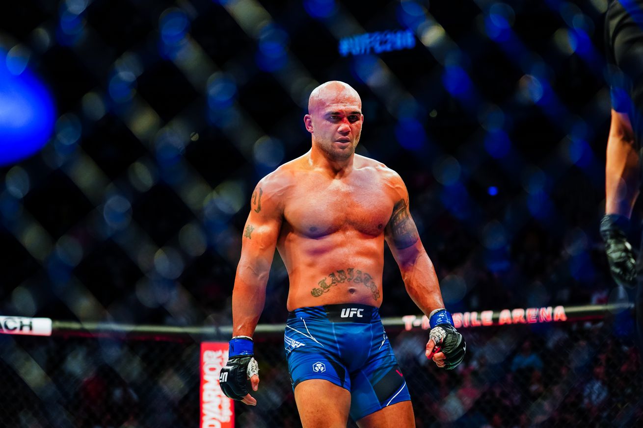 Robbie Lawler at UFC 266. 