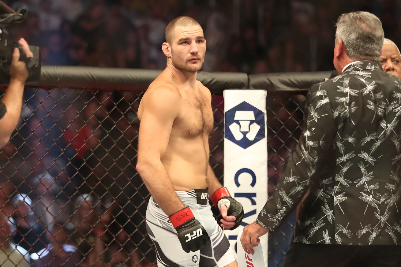 Sean Strickland at UFC 276. 