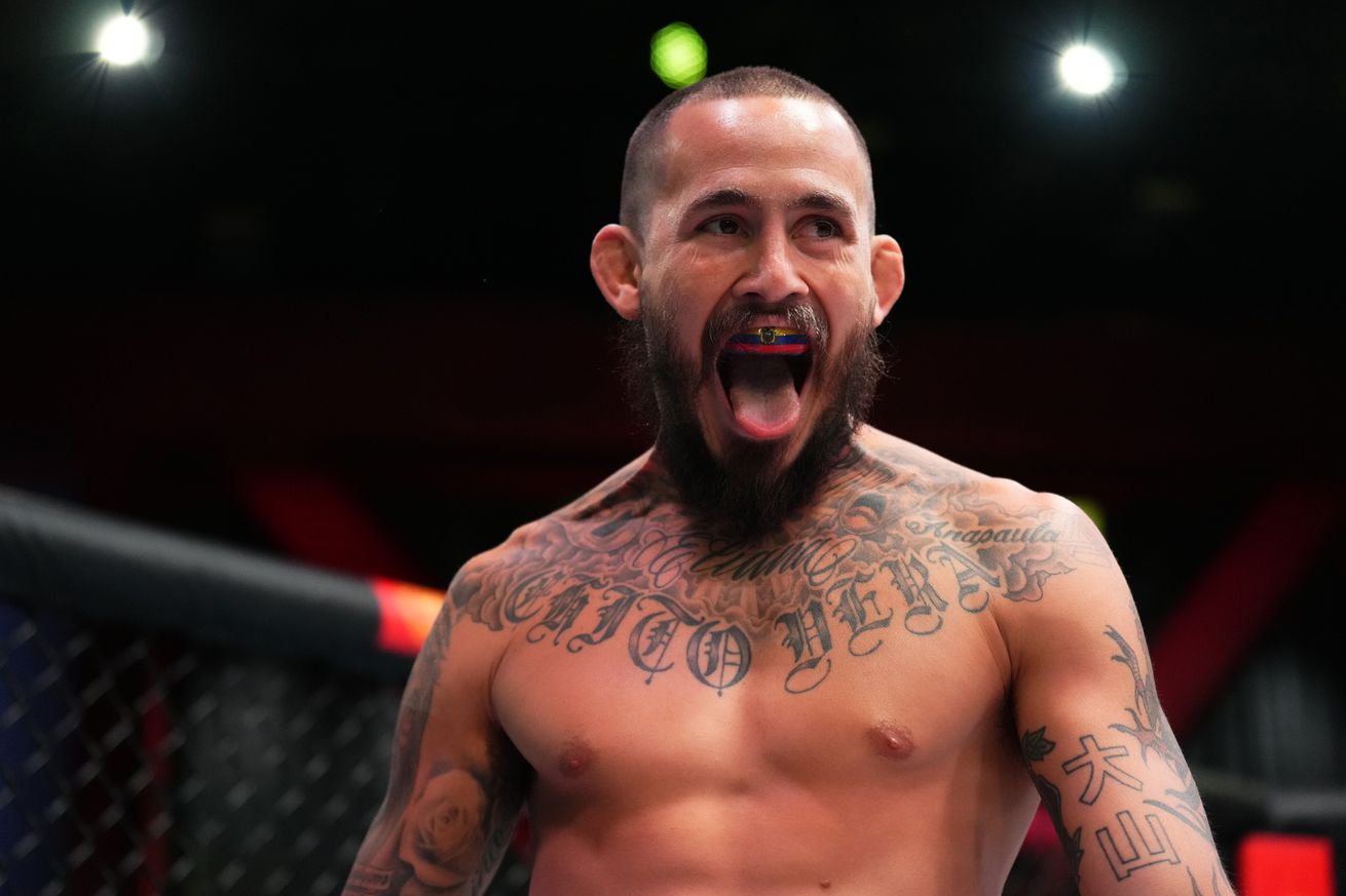 Marlon Vera at UFC Vegas 53 in April. 