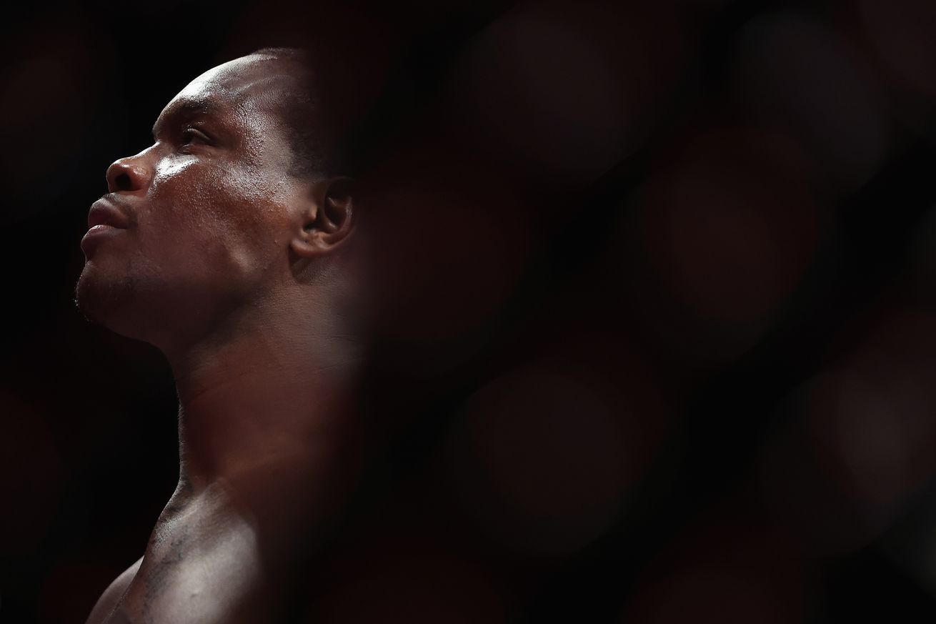 Ovince Saint Preux before his fight with Shogun Rua at UFC 274.