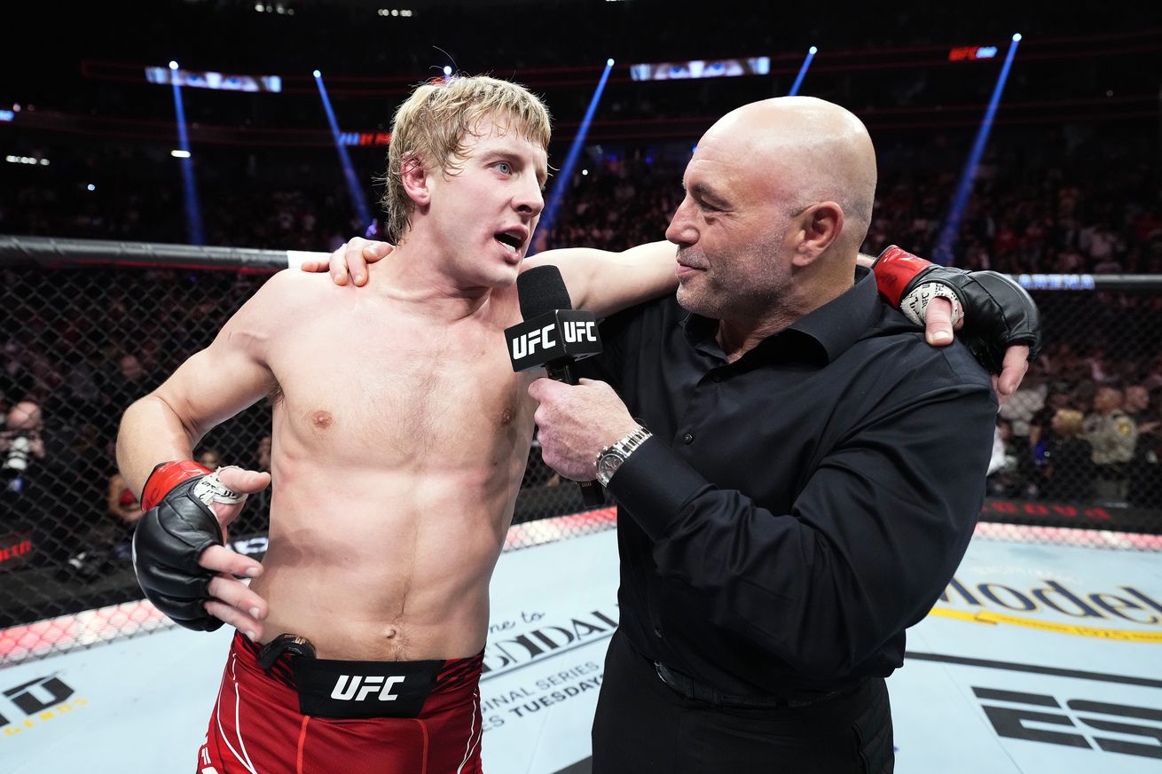 Joe Rogan interviews Paddy Pimblett following his controversial decision over Jared Gordon at UFC 282.