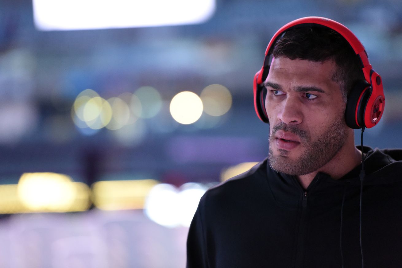 Antonio “Bigfoot” Silva at the weigh-ins of UFC 193 in 2015. 