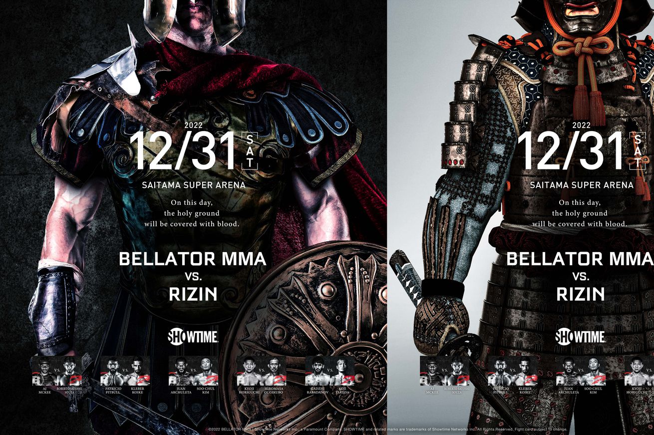 Bellator MMA vs. RIZIN FF is going down on New Years Eve 2022