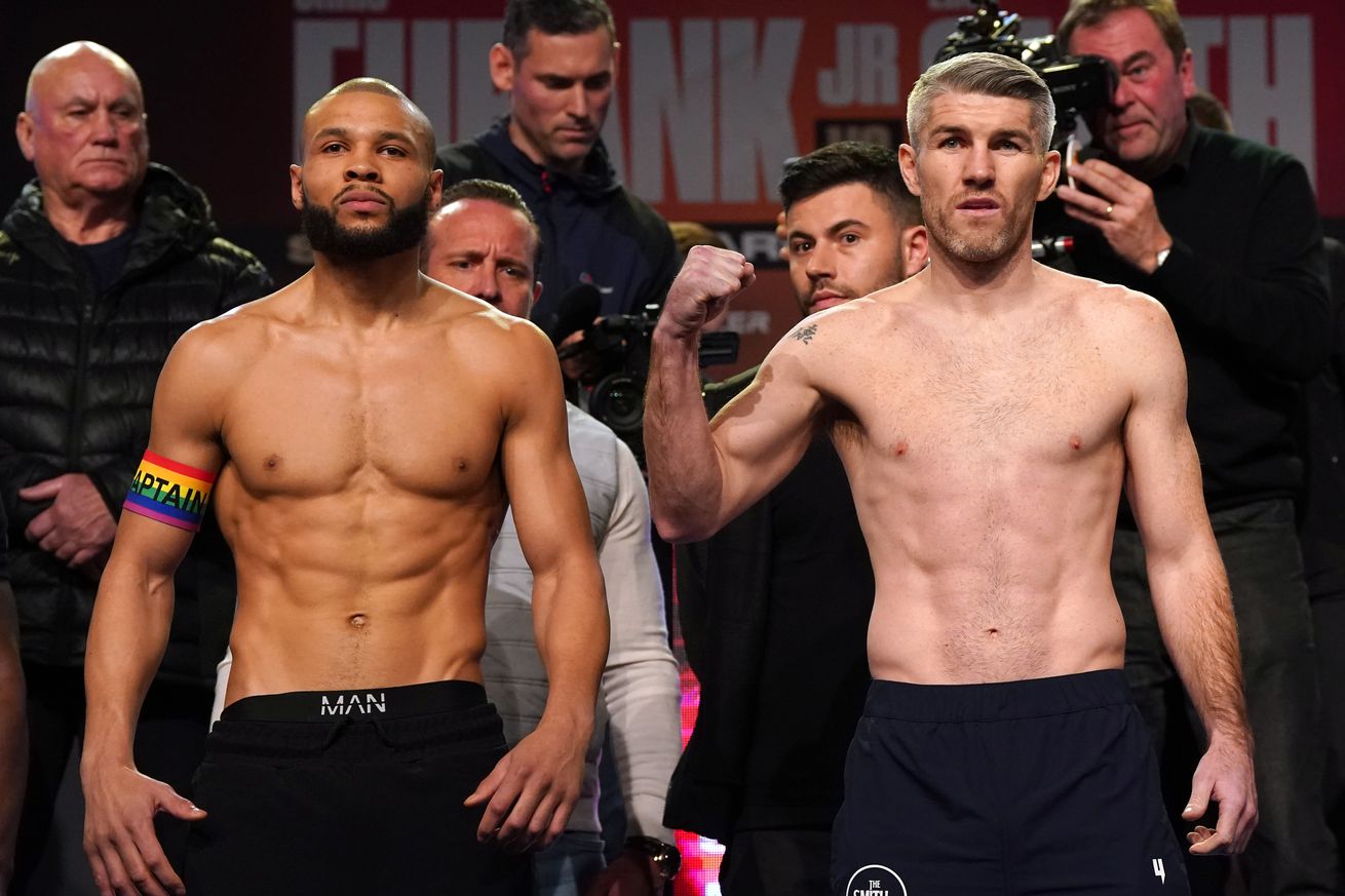 Chris Eubank Jr v Liam Smith - Weigh In - Manchester Central Convention Complex