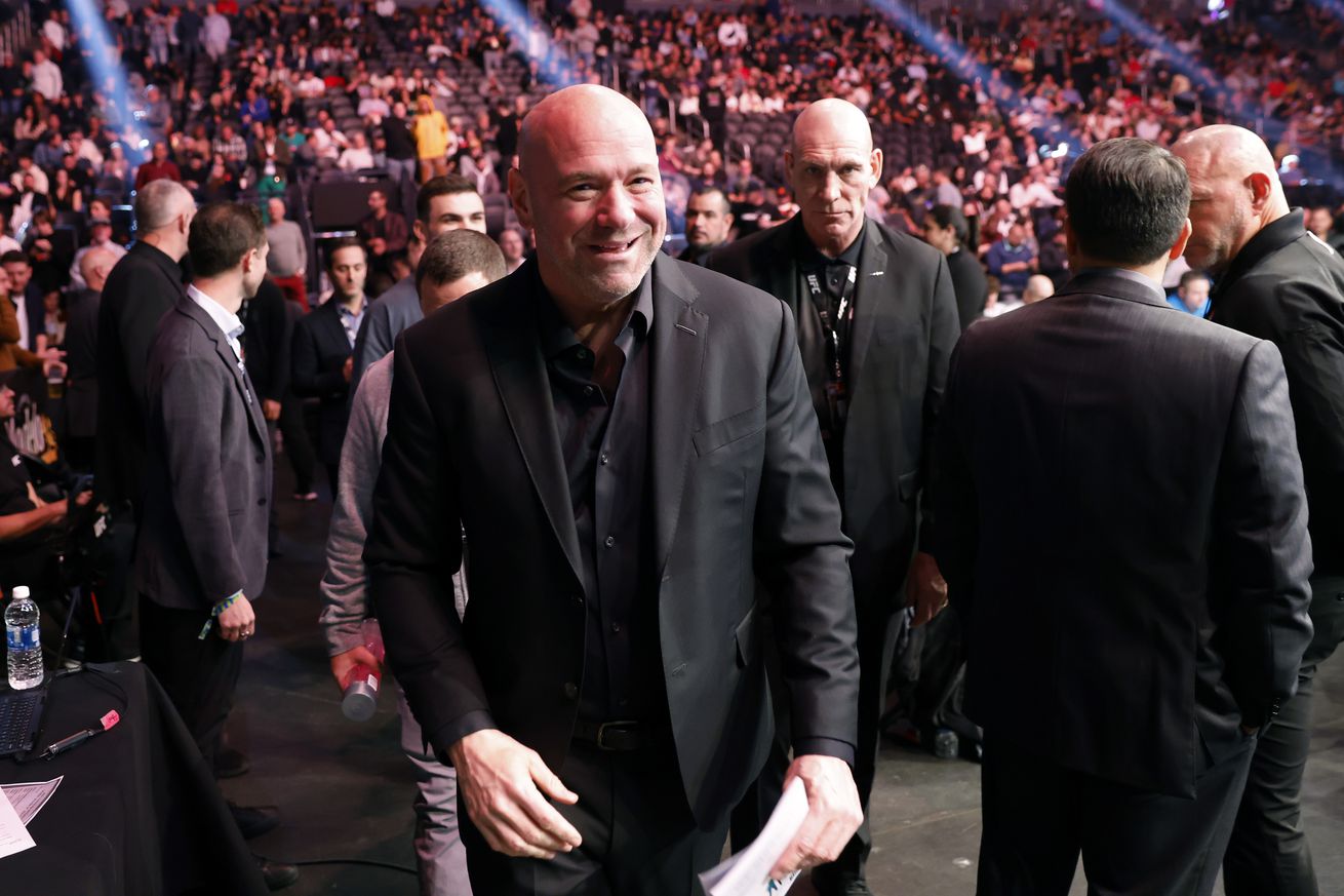 Bossman Dana White at UFC 282.