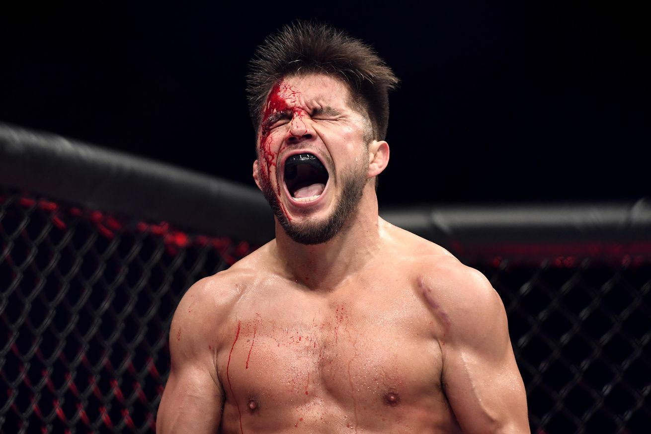Henry Cejudo at UFC 249 in 2020. 