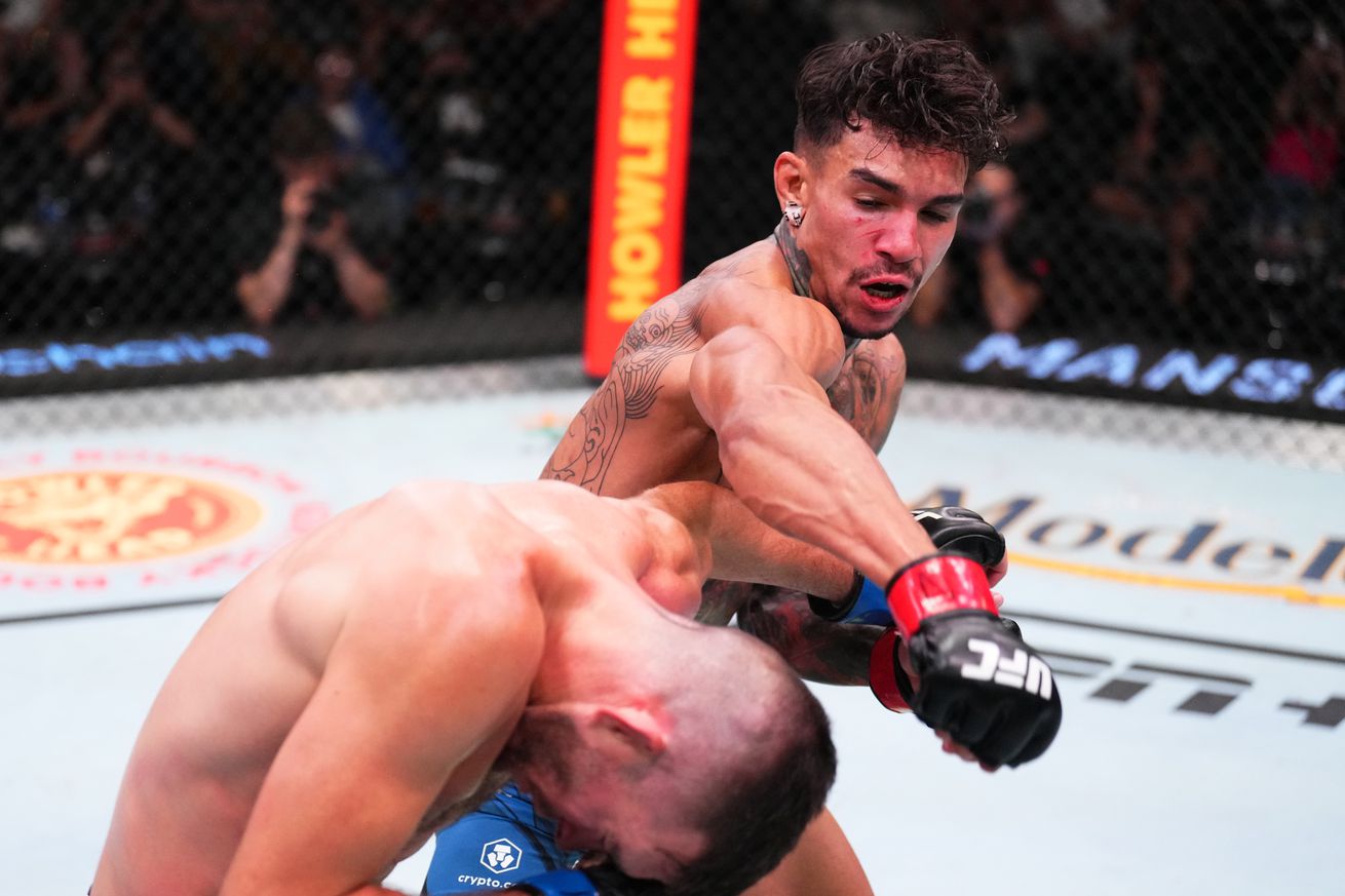 Andre Fili&nbsp;was forced to pull out of his UFC Vegas 70 bout with Lucas Almeida 