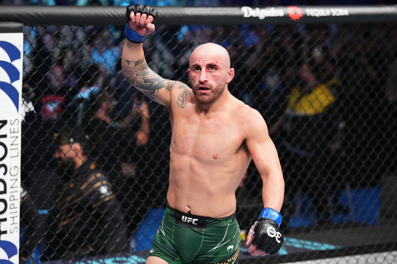 Alexander Volkanovski after UFC 284.