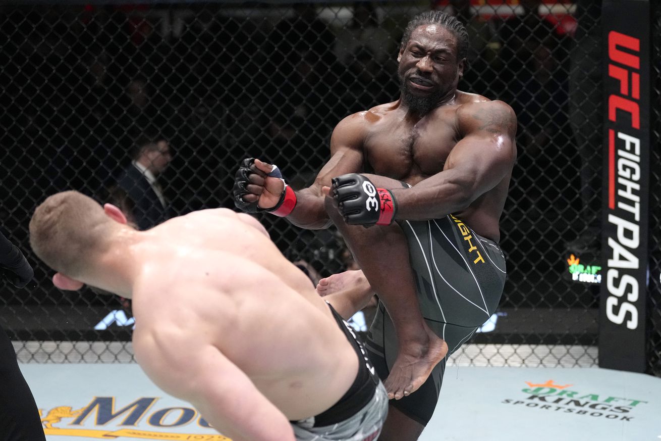 William Knight at UFC Vegas 69. 
