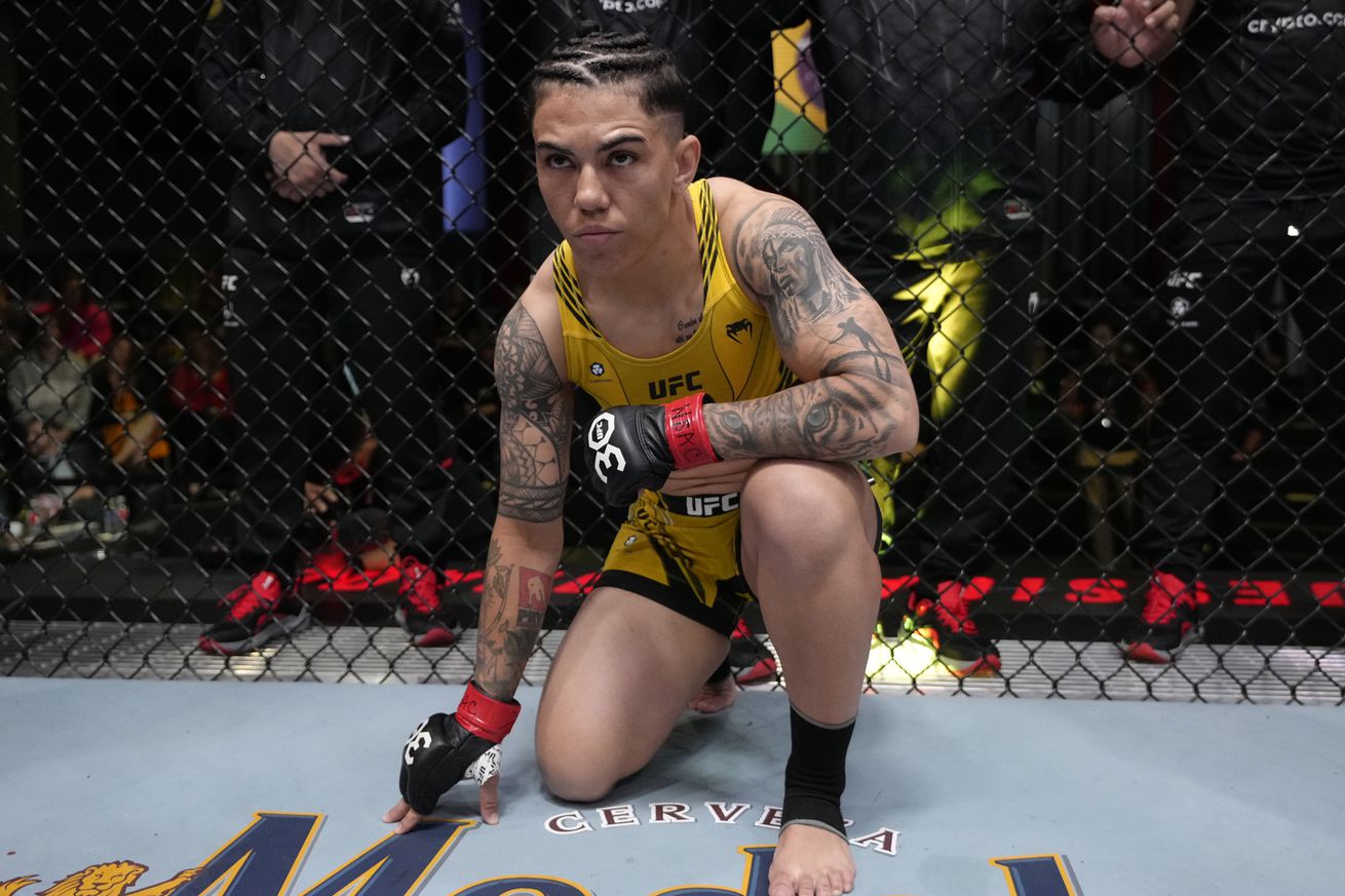 Jéssica Andrade at UFC Vegas 69. 