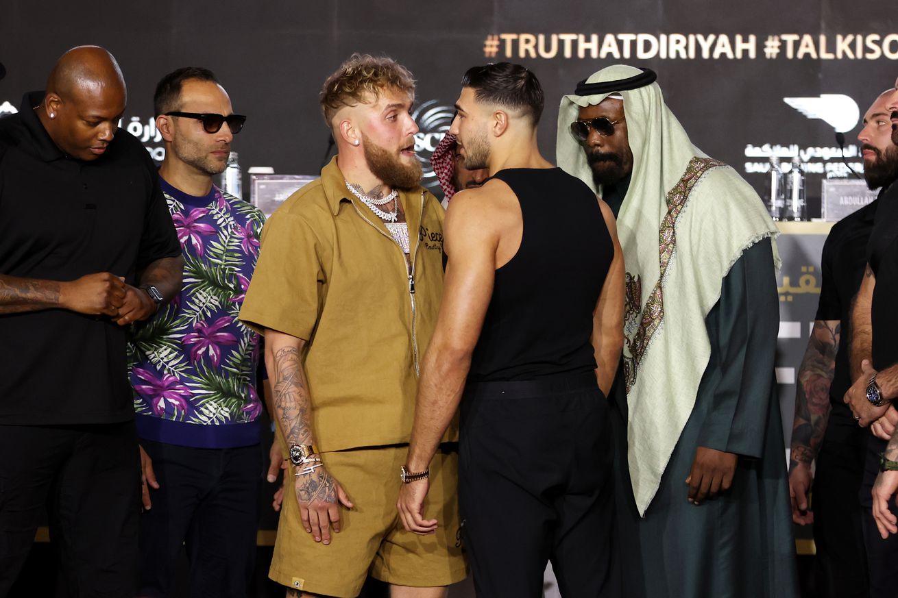 Jake Paul vs. Tommy Fury&nbsp;is happening from Saudi Arabia 