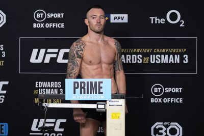 Colby Covington weighs in for the role of backup at UFC 286.