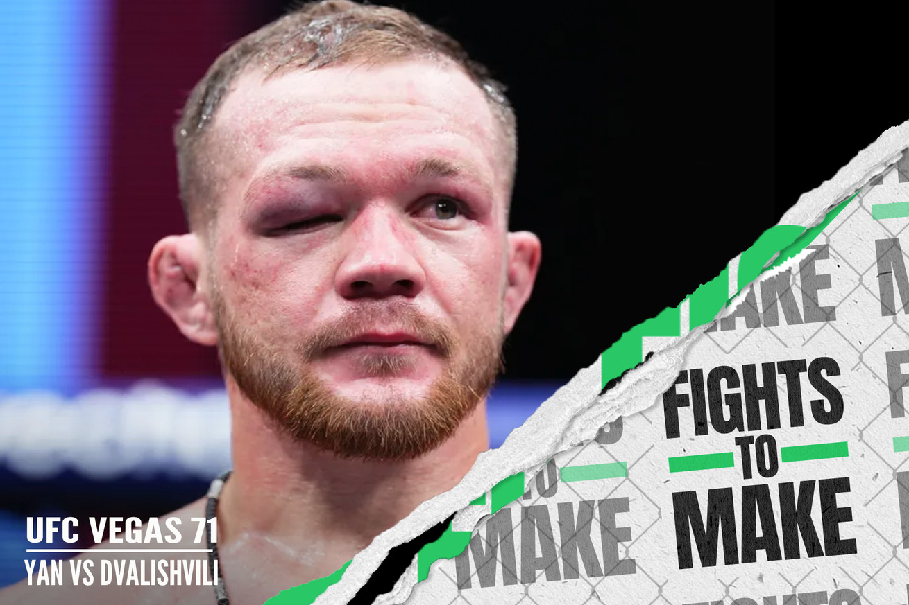 Petr Yan vs Merab Dvalishvili, UFC Vegas 71, UFC Fight Night, Petr Yan, Fights to Make, Bloody Elbow Features, 