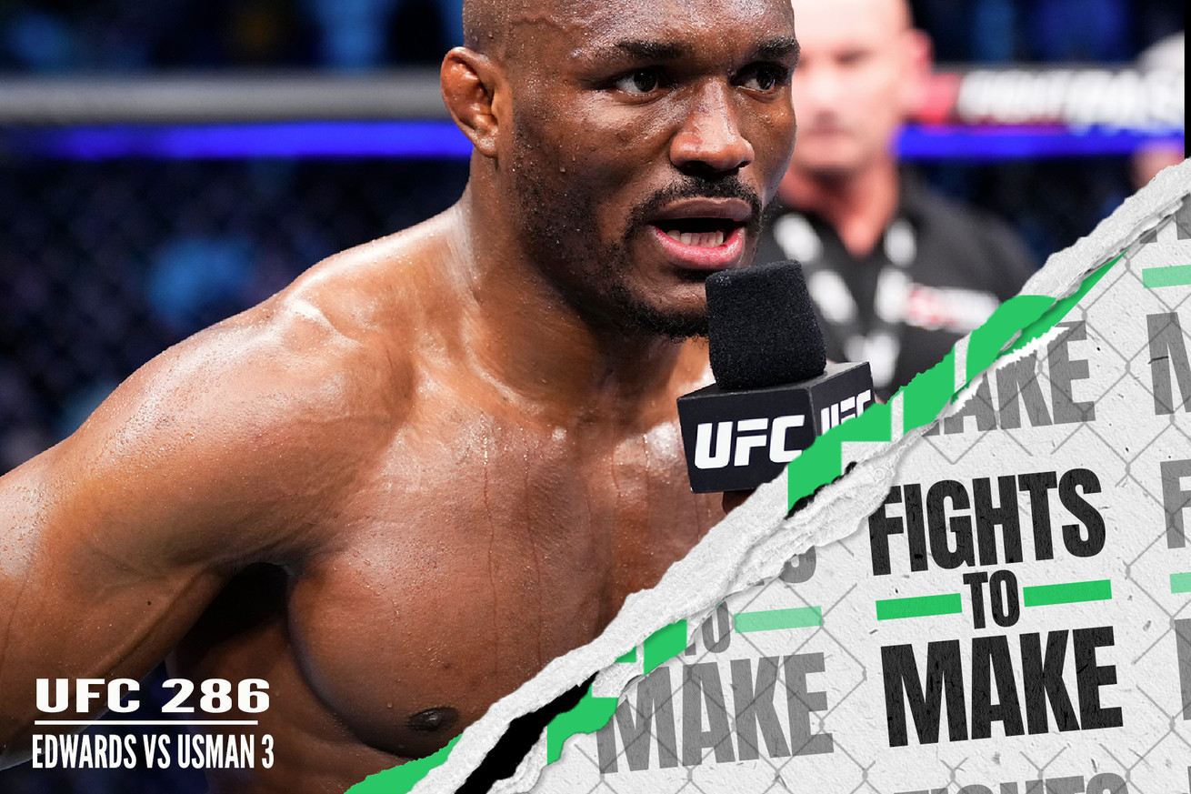 UFC 286, UFC PPV, Fights to Make, Bloody Elbow Features, Leon Edwards vs Kamaru Usman 3, Kamaru Usman, Possible next fights, fight matchmaking, 