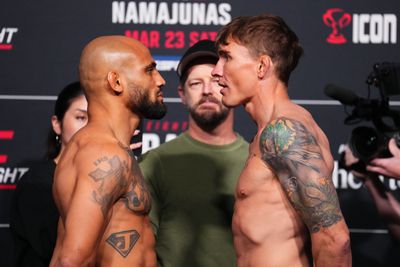 UFC Fight Night: Ribas v Namajunas Weigh-in