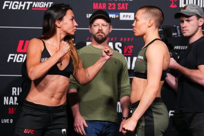 UFC Fight Night: Ribas v Namajunas Weigh-in
