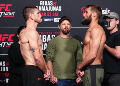 UFC Fight Night: Ribas v Namajunas Weigh-in