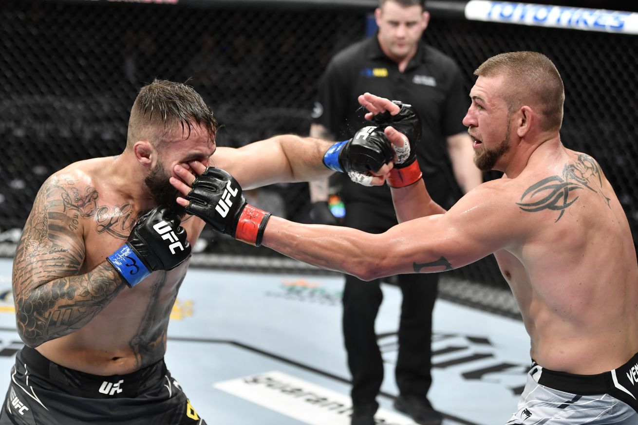 UFC 268: Jacoby v Allan