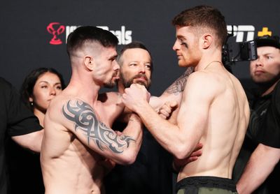 UFC Fight Night: Allen v Curtis 2 Weigh-in