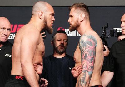 UFC Fight Night: Allen v Curtis 2 Weigh-in