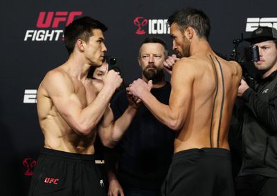 UFC Fight Night: Allen v Curtis 2 Weigh-in