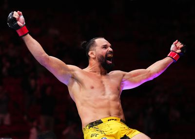 UFC 301’s Michel Pereira after he defeated Michal Oleksiejczuk at UFC 299.