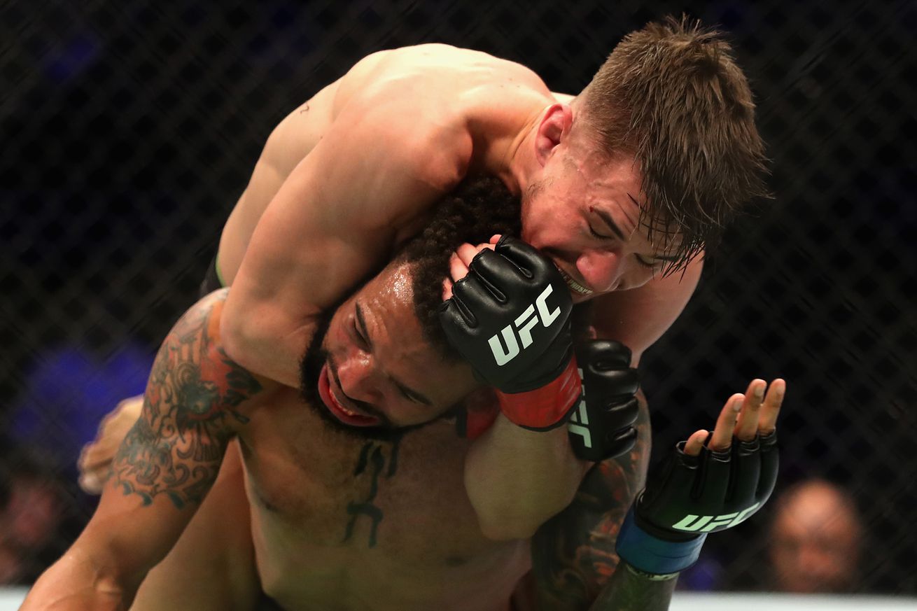 UFC 304’s Nathaniel Wood when he fought at UFC 232.