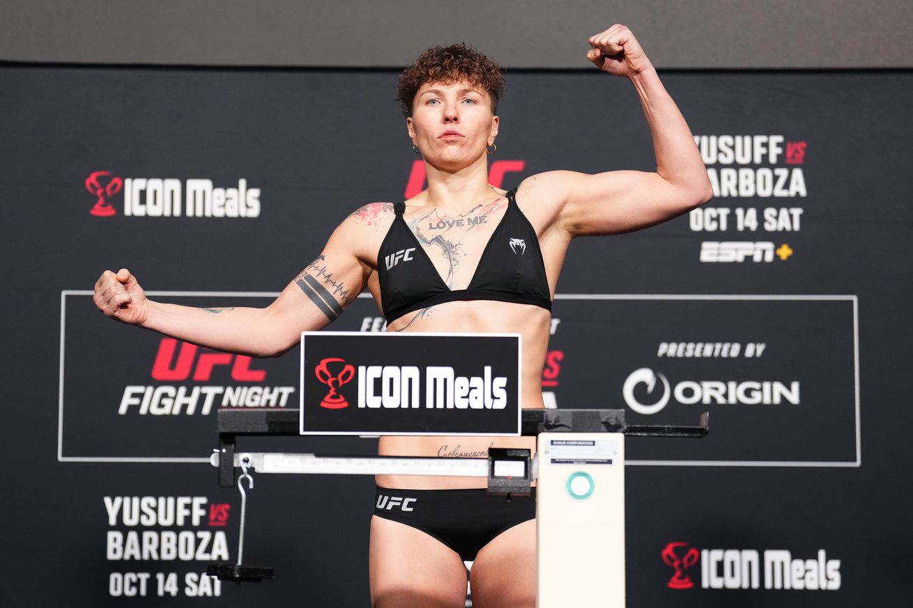 UFC Fight Night: Yusuff v Barboza Weigh-in