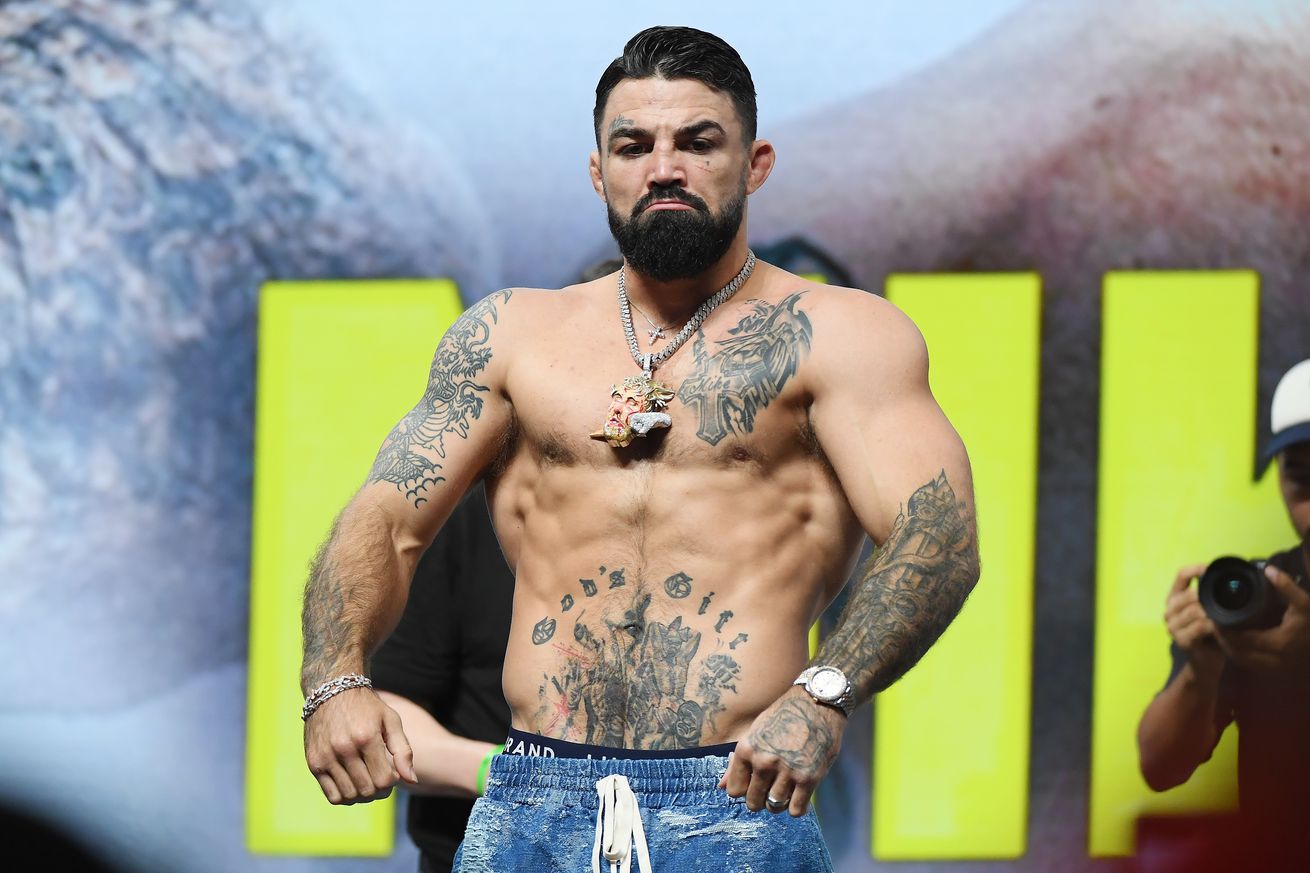 Jake Paul v Mike Perry - Weigh-in