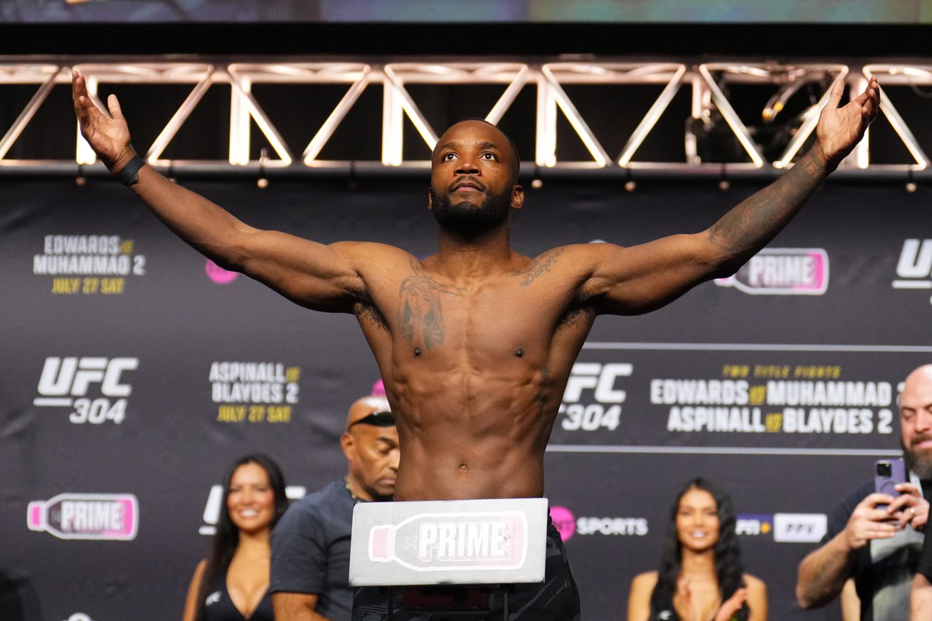 UFC 304 Ceremonial Weigh-in