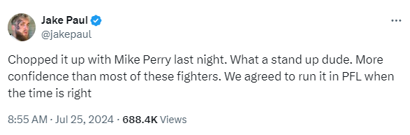 Jake Paul says he's done with boxing, interested in MMA next 7 Jake Paul