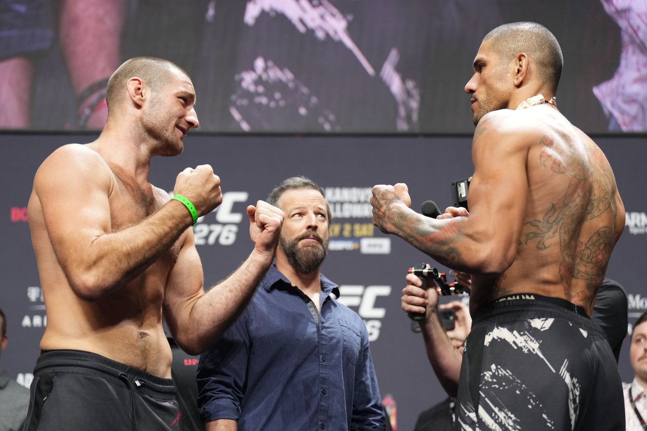 UFC 276 Ceremonial Weigh-in