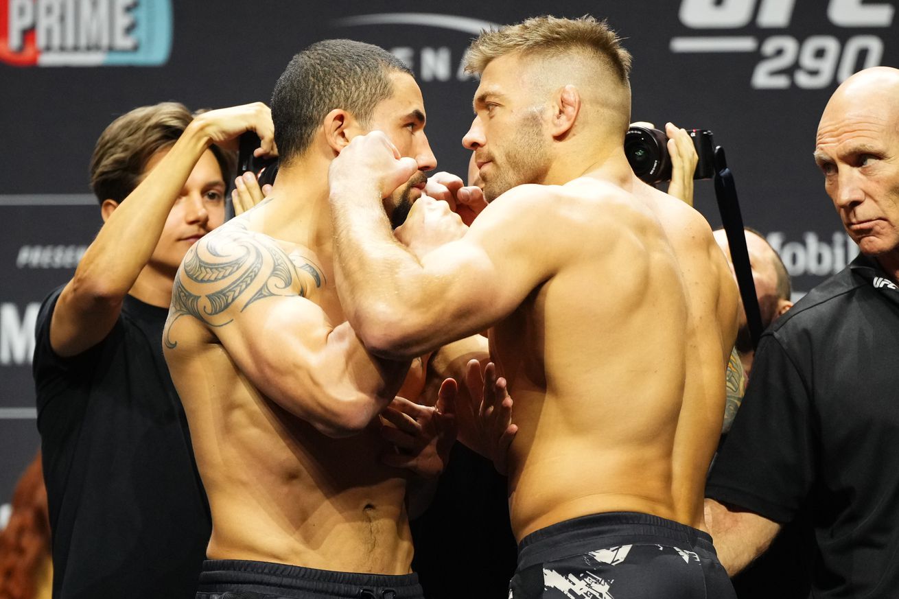 UFC 290: Ceremonial Weigh-in