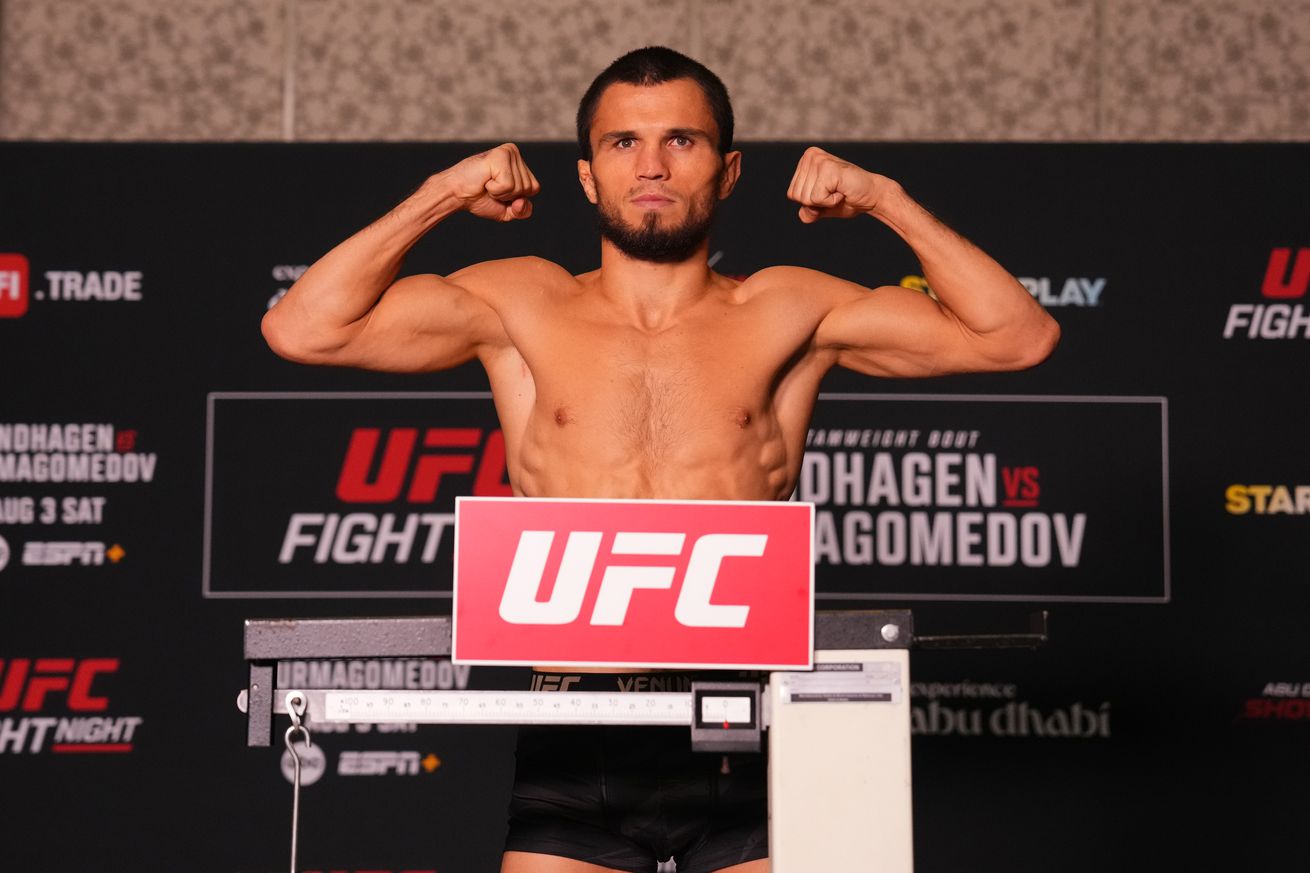 UFC Fight Night: Sandhagen v Nurmagomedov Official Weigh-in
